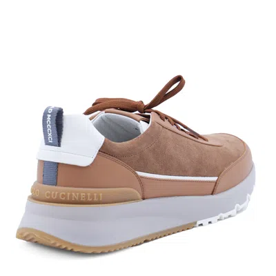 Brunello Cucinelli Low Top Sneakers Contrast Sole