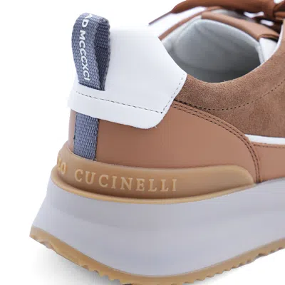 Brunello Cucinelli Low Top Sneakers Contrast Sole