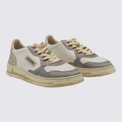 Autry Medallist Lace-up Leather Sneakers
