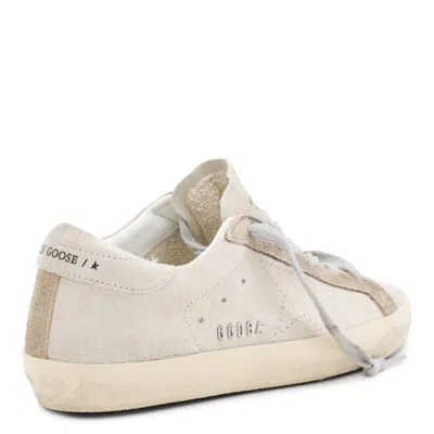 Golden Goose Sneaker Super Star Platinum/beige In Neutral