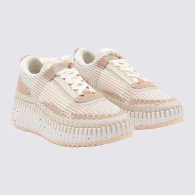 Chloé Nama Mesh Platform Sneakers