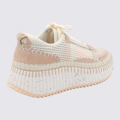 Chloé Nama Mesh Platform Sneakers