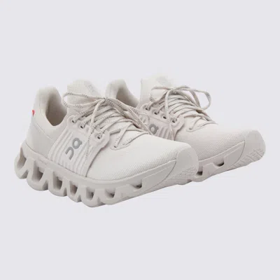 On Cloudswift X 4 Ad Panelled Mesh-knit Sneakers In Neutral