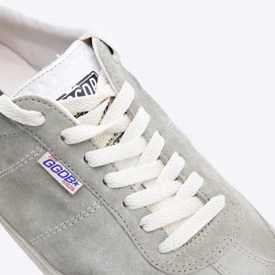 Golden Goose Low-top Beige Suede Sneakers With Contrasting Rubber Sole In Neutral