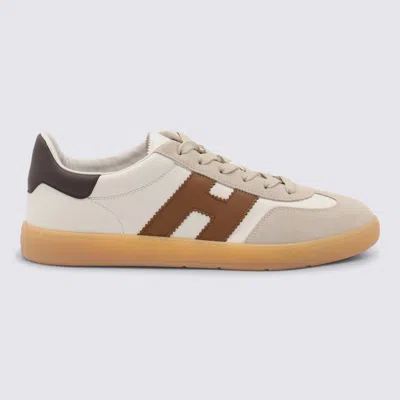 Hogan Cool Smooth And Suede Leather Sneakers Shoes
