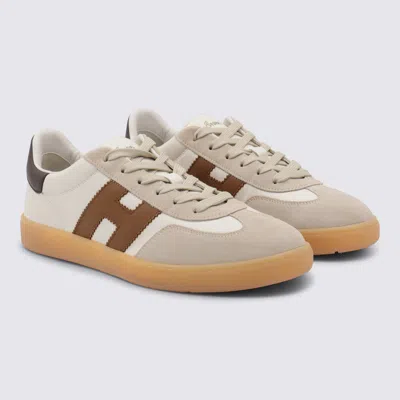 Hogan Cool Smooth And Suede Leather Sneakers Shoes