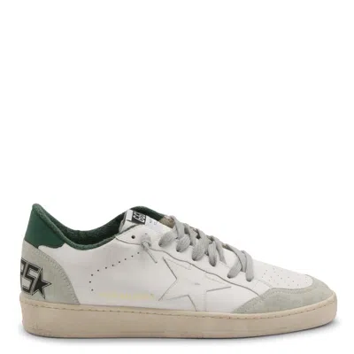 Golden Goose Off-white Calf Leather Sneakers With Signature Star Patch