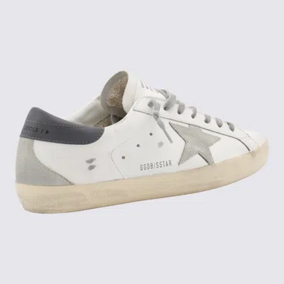 Golden Goose Panelled Sneakers With Signature Star Patch And Distressed Effect