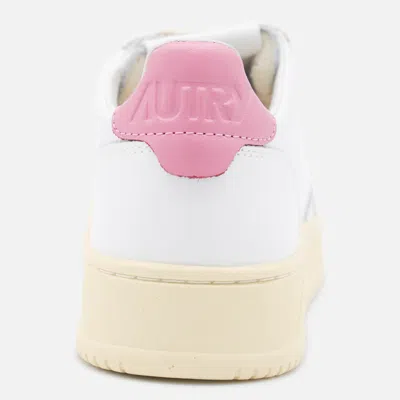 Autry Leather Upper Sneakers With Perforated Detailing In Multi