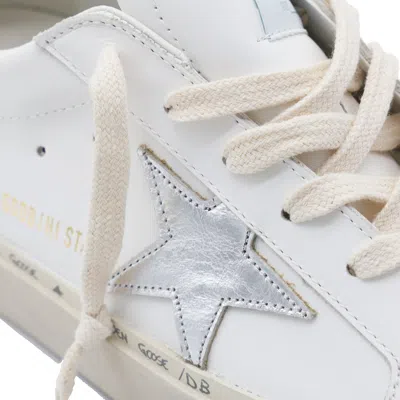 Golden Goose Hi Star Classic Sneaker With Laminated Star