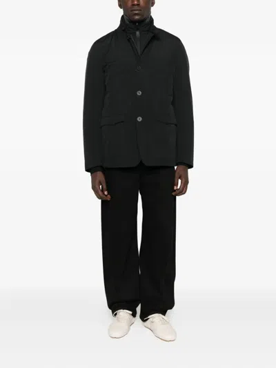 Herno Down Jacket High Collar Front Pockets