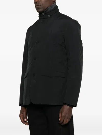 Herno Down Jacket High Collar Front Pockets