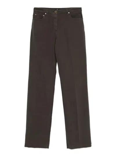 Etro Straight Trousers With Button Fly
