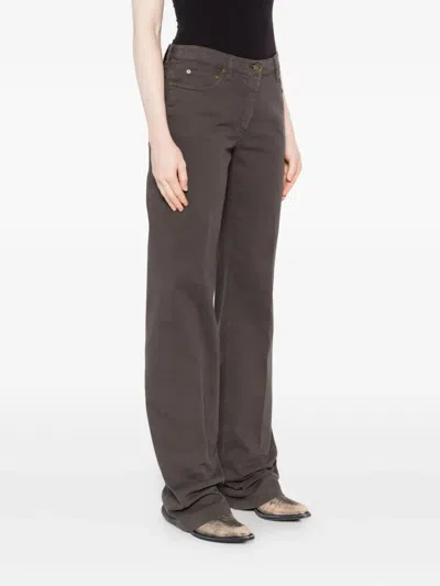 Etro Straight Trousers With Button Fly
