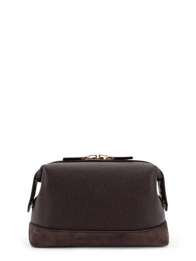 Tom Ford Suede And Leather Clutch