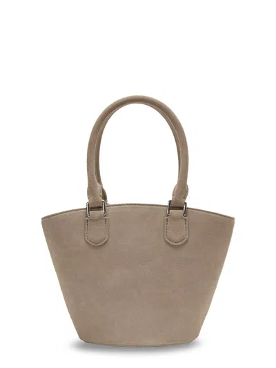 Self-portrait Suede Shoulder Bag With Charms