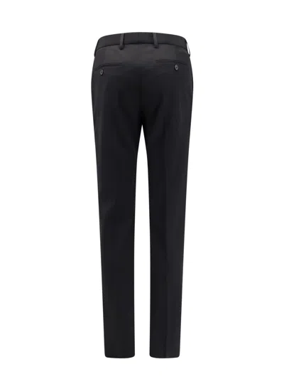 Saint Laurent Sustainable Virgin Wool Trouser With Frontal Pinces