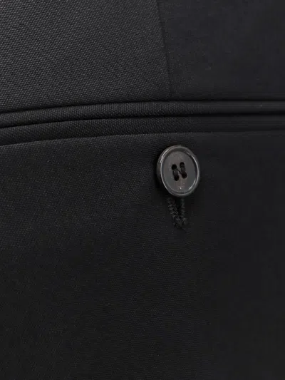 Saint Laurent Sustainable Virgin Wool Trouser With Frontal Pinces
