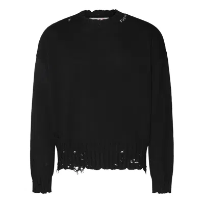 Marni Sweaters Blacks And Greys In Black