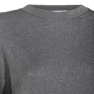 Brunello Cucinelli Sweaters Blacks And Greys In Gray
