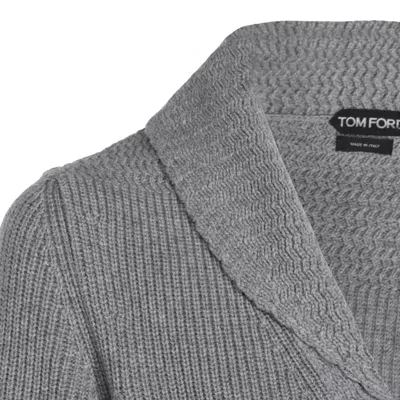 Tom Ford Shawl Collar Sweater Front Pockets