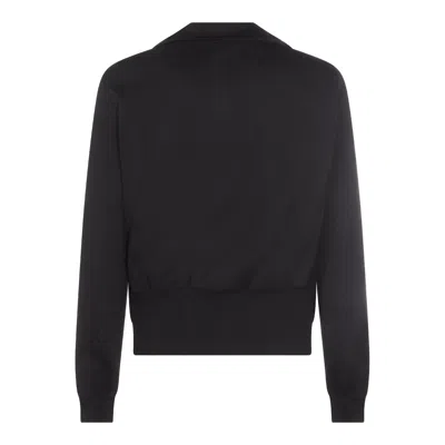 Rick Owens Mens Black Bauhaus Long-sleeve Cotton-jersey Zipped Sweatshirt In Black