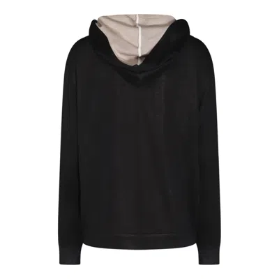 Brunello Cucinelli Sweaters Blacks And Greys In Black