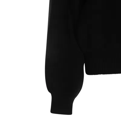 Khaite Sweaters Blacks And Greys In Black