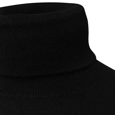 Malo Sweaters Blacks And Greys In Black