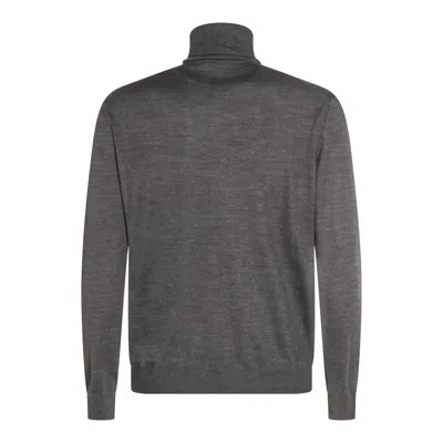 Malo Ribbed Turtleneck Crewneck Sweater