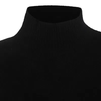 Malo Ribbed Mock Neck Knitwear With Long Sleeves In Multi