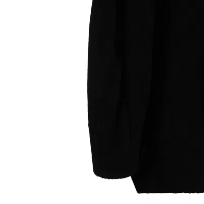Malo Sweaters Blacks And Greys In Black
