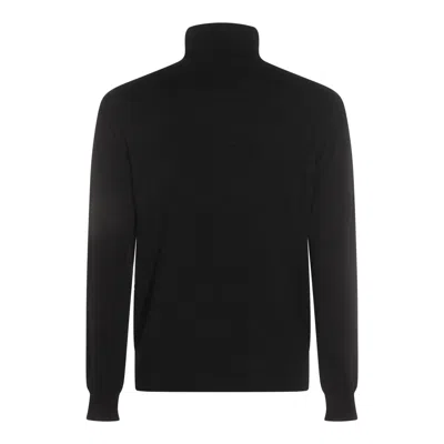 Malo Turtleneck Sweater In Black