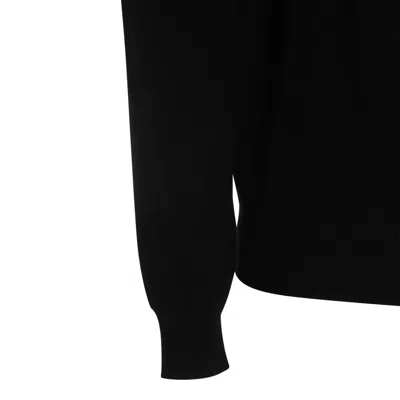 Malo Turtleneck Sweater In Black