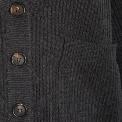 Brunello Cucinelli Ribbed V-neck Knitwear Cuffed Sleeves