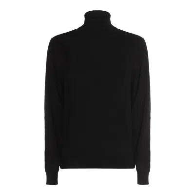 Malo Ribbed Turtleneck Crewneck Knitwear
