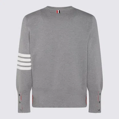 Thom Browne Sweaters Blacks And Greys In Gray