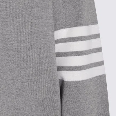 Thom Browne Sweaters Blacks And Greys In Gray