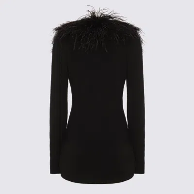 Blumarine Cardigan In Lana Nera Donna In Black