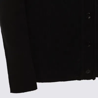 Blumarine Cardigan In Lana Nera Donna In Black