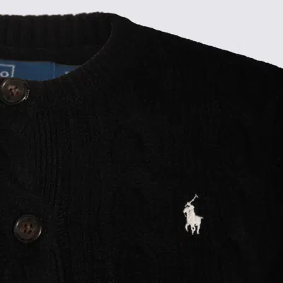 Polo Ralph Lauren Cotton-blend Cardigan In Black