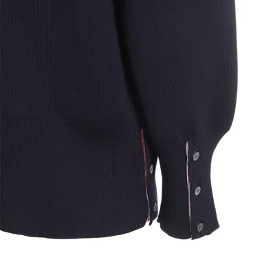 Thom Browne Sweaters Blue And Green