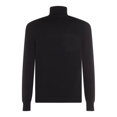 Malo Turtleneck Sweater In Black