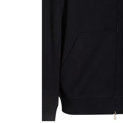 Brunello Cucinelli Sweaters Blue And Green In Black