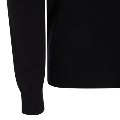 Malo Turtleneck Sweater In Black