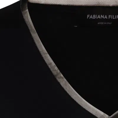 Fabiana Filippi Sweaters Blue And Green In Blue