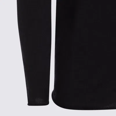 Giorgio Armani Sweaters Blue And Green In Black