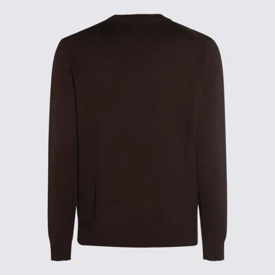 Altea Dark Brown Knitwear In Brown