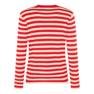 Valentino Sweaters Butter-red In Multi