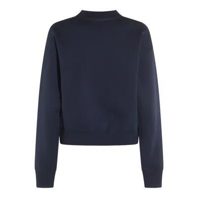 Chloé Mockneck Cotton Sweatshirt With Logo